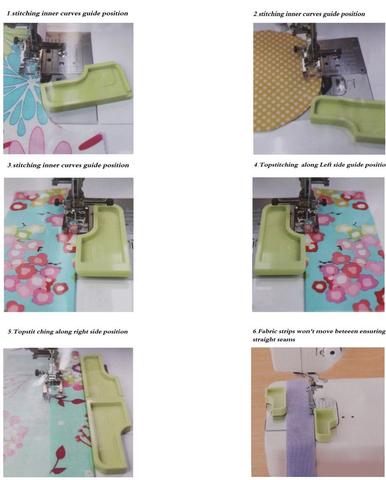 Sewing Seam Guide Positioning Plate Multi Functional Interlock Grid Measure Keeper Template Machine Accessories