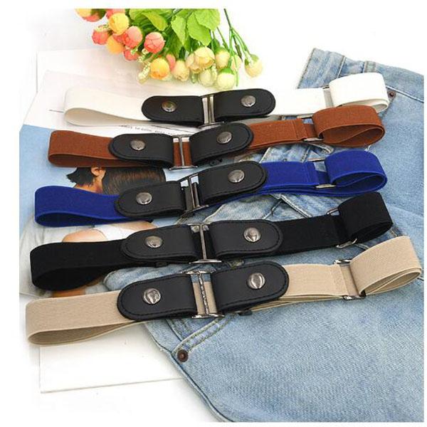  Buckle-free Comfortable Invisible Waist Belts
